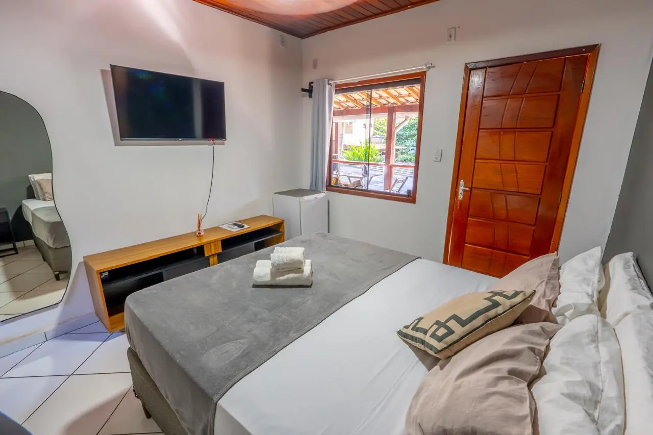 Quarto confortável em Ilha Grande